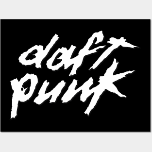 Daft white Posters and Art